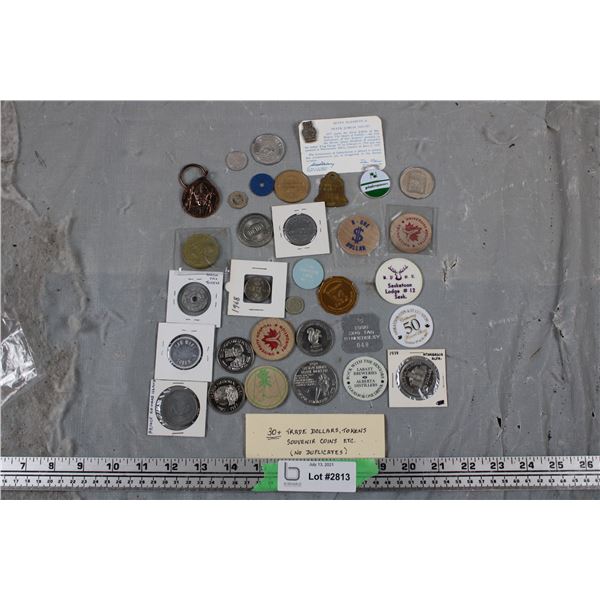 30+ vintage coins and Trade tokens from across Canada