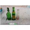 Image 1 : Stubby + Kickapoo soda bottles + Groelsch beer