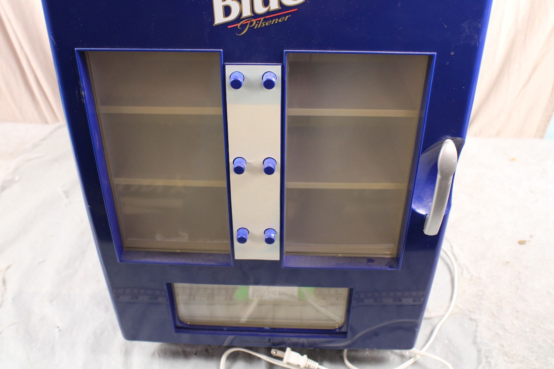 Labatt Blue Pilsener Mini Beer Cooler (working) + 12 drink Dispenser