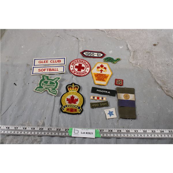Vintage Club Patches - Legion, Glee Club, Softball, etc