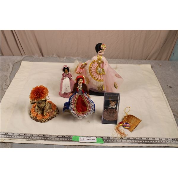 Miscellaneous vintage doll lot