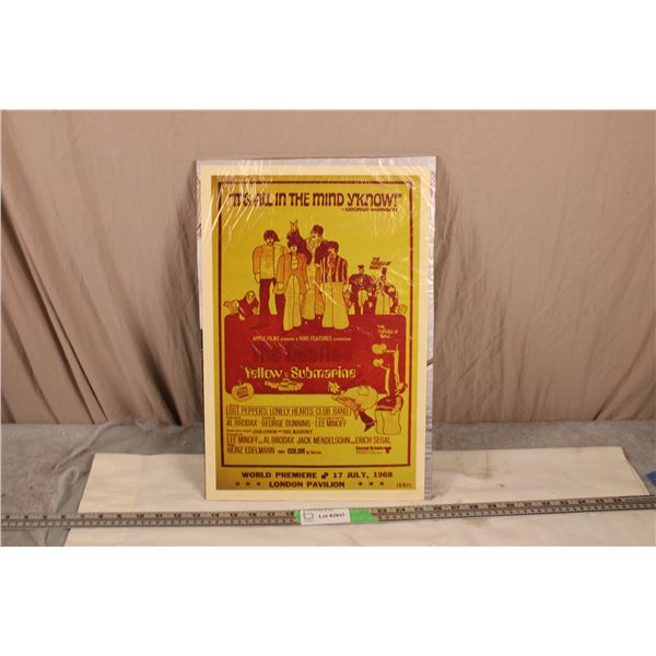 The Beatles Concert Poster 12x18"