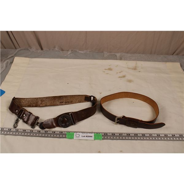 2x the money - Boy Scout Belt + Wolf Cubs Belt
