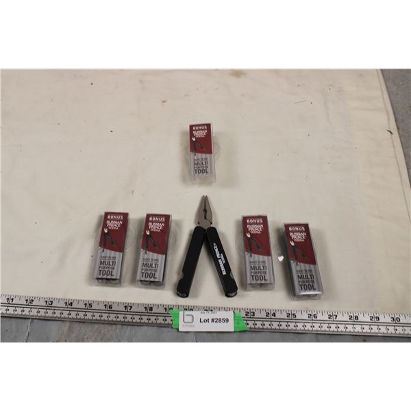 5 Russian Prince Vodka Multi-tools