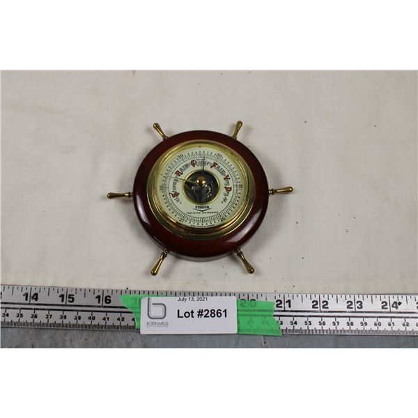 Fisher Precision Instrument Barometer - made in Western Germany