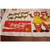 Image 4 : Large Vintage Coca-Cola Paper Printed Poster - Canada Games 1989