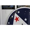 Image 3 : North Star Round Sign Double Sided 5 ft Diameter Porcelain/Enamel