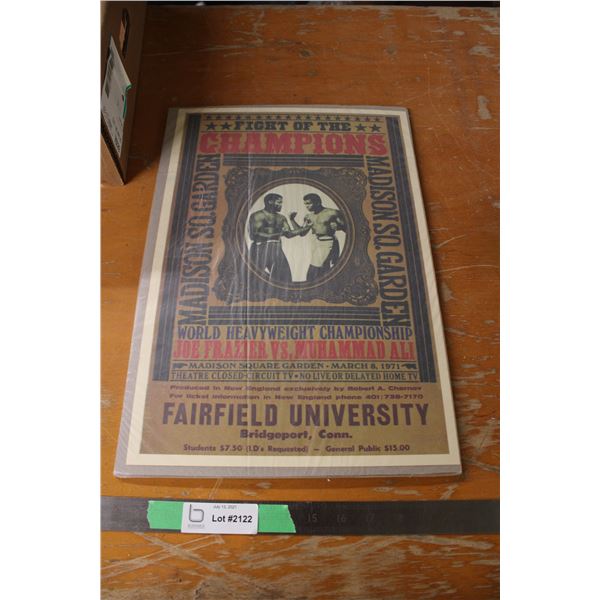 Boxing Wrestling Poster