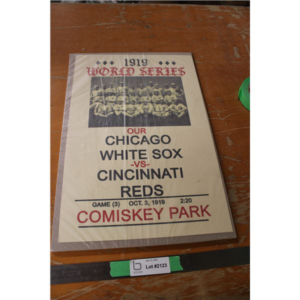 1919 World Series Baseball