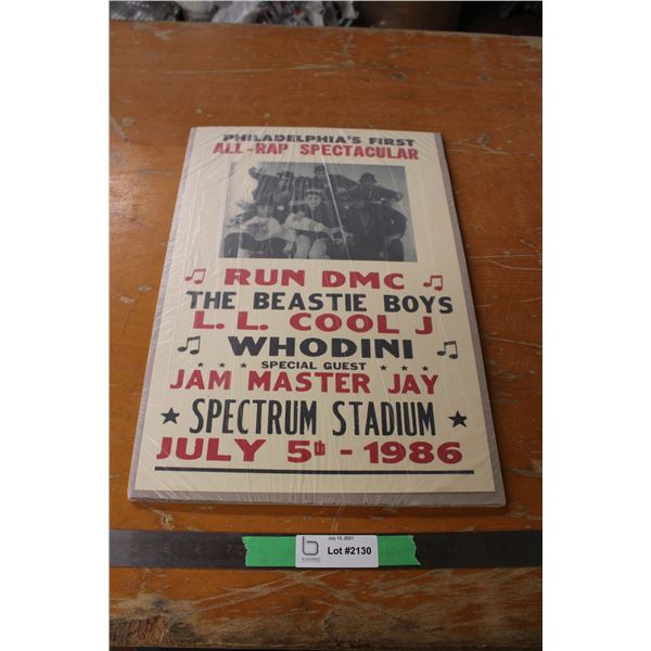 The Beastie Boys Concert Poster