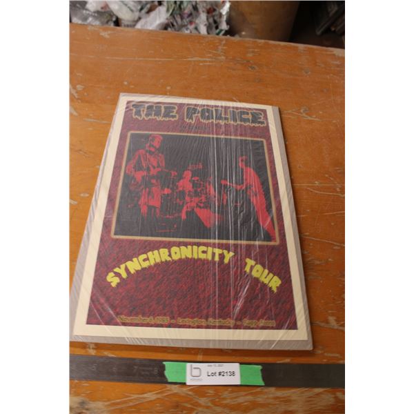 The Police Synchronicity Tour Poster