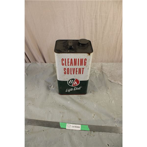 B/A Solvent Cleaning Tin