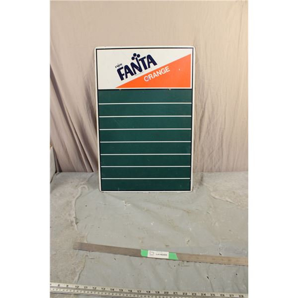 Fanta Orange Chalkboard 16" x 24"