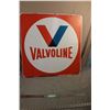 Image 1 : Double Sided Vavoline Sign 30" x 30"