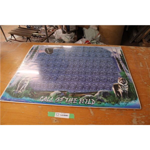 Call of the Wild Picture 28.5" x 22.5"