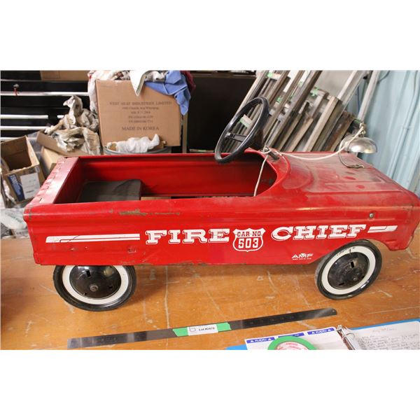 Fire Chef Pedal Car Car No. 503
