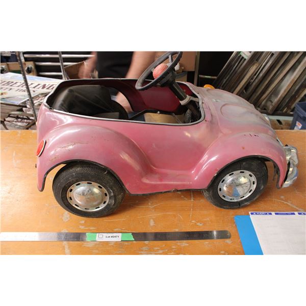 Volkswagon Bug Pedal Car
