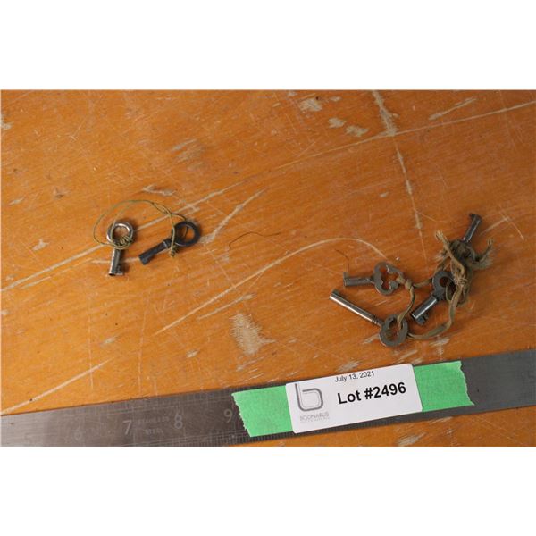 Vintage Skeleton Keys