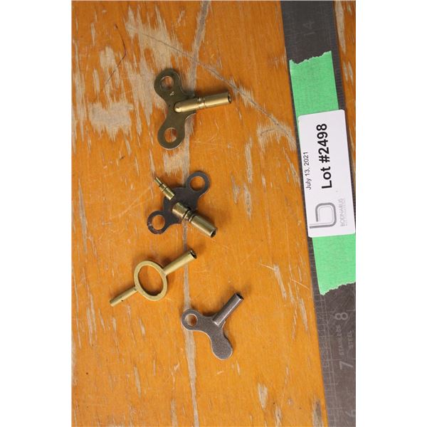 Vintage Clock Keys