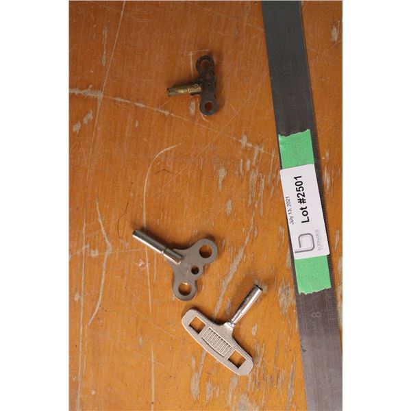 (3X THE MONEY) Clock Keys