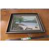Image 1 : Painted Canvas Picture in Frame