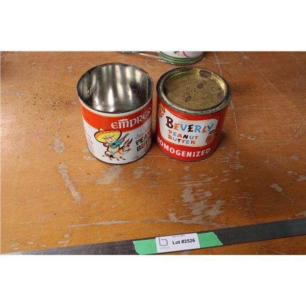 2 Honey Tins