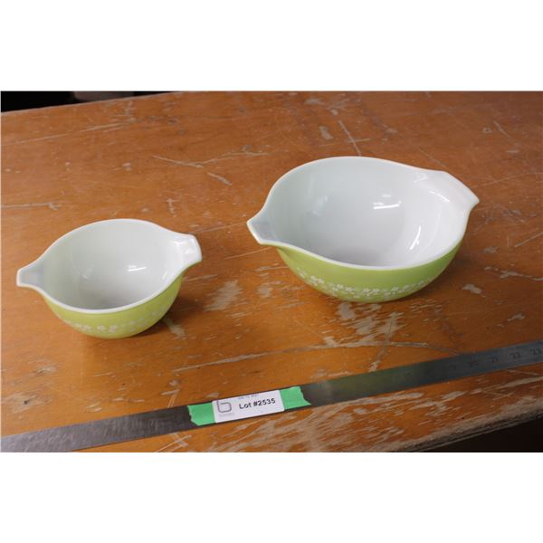 Pyrex Mixing Bowls