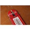 Image 3 : Coca Cola Tin Thermometer 15" Tall