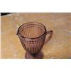Image 2 : Purple Glass Fancy Pitcher
