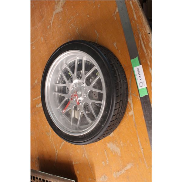 Tire Clock Battery Operated