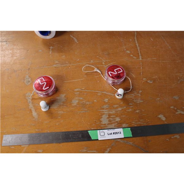 (2X THE MONEY) 2 Royalty Thimbles and 2 CN Yo Yo's