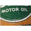 Image 2 : Quaker State Motor Oil Sign Dome 24" Diameter