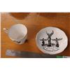 Image 2 : Royal Albert Totem Pole British Columbia Tea Cups and Saucers
