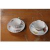 Image 2 : (2X THE MONEY) Shelly Tea Cups and Saucers