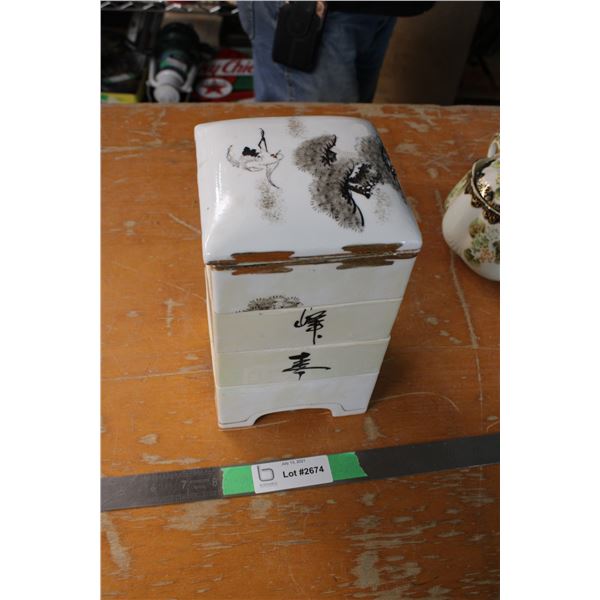 Japanese Ceramic Bento Box