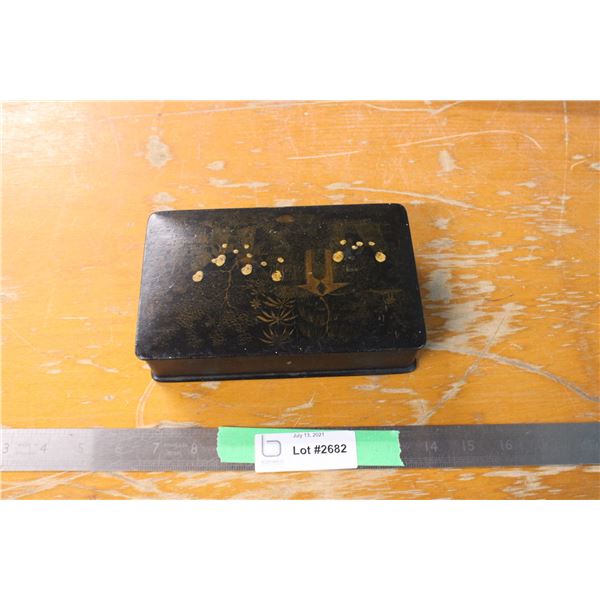 Victorian Papier Mache Box