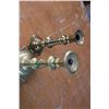 Image 4 : (2X THE MONEY) Candle Stick Holders Brass