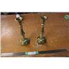 Image 1 : 2 Candle Stick Holders (Brass)
