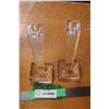Image 1 : Pair of Signed Rosenthal Glass Handle Holders