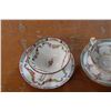 Image 3 : Minton Glass Tea Cups and Saucers