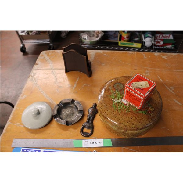 Royalty Tin and Misc Items