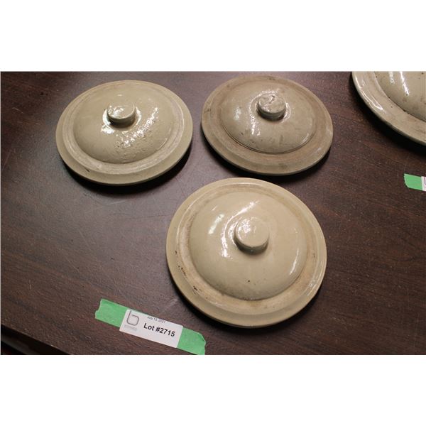 (3X THE MONEY) 1 Gallon Crock Lids