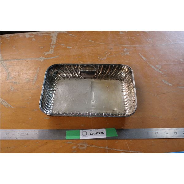 Old Sheffield Plate Serving Dish