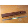 Image 5 : Vintage Wooden Level 1912 (Henry Disston)