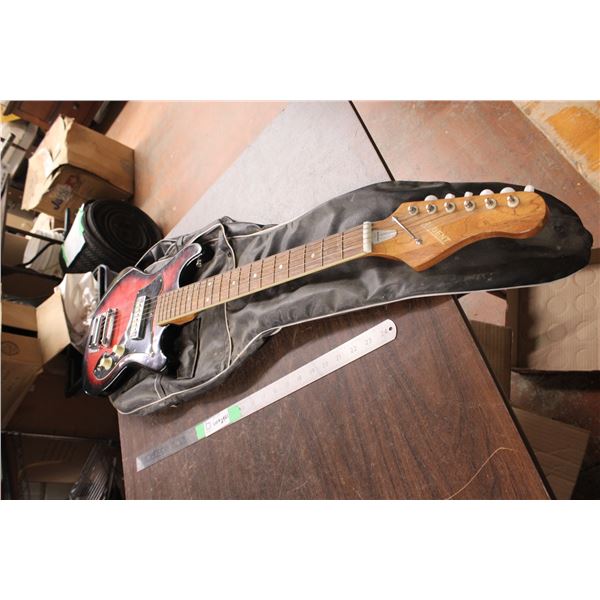 Regant 5 String Guitar Electric with Case