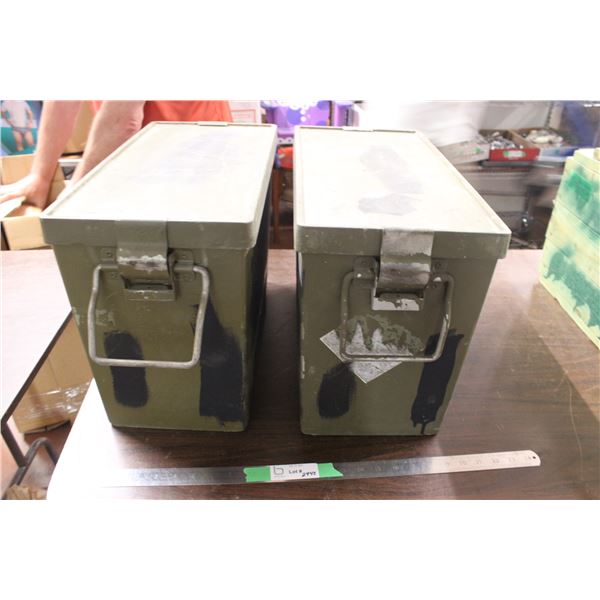 (2X THE MONEY) Fibre Glass Ammo Box 19" Long