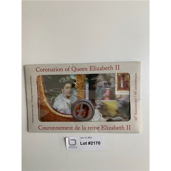 Queen Elizabeth II Coronation 60th 2013 Coin (sealed)