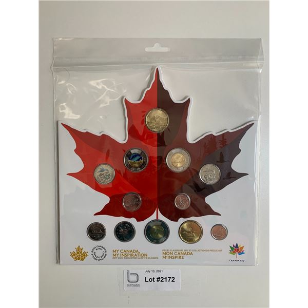 2017 My Canada , My Inspiration sealed Coin Set