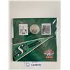 Image 1 : Saskatchewan Roughriders Coin and Stamp Set 2012 - 100th Grey Cup