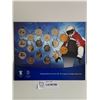 Image 1 : 2010 Vancouver Olympics UNC Coin Set with 3 Red Coins